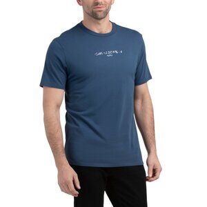 KARL LAGERFELD PARIS Dark Denim Camo Logo Tee